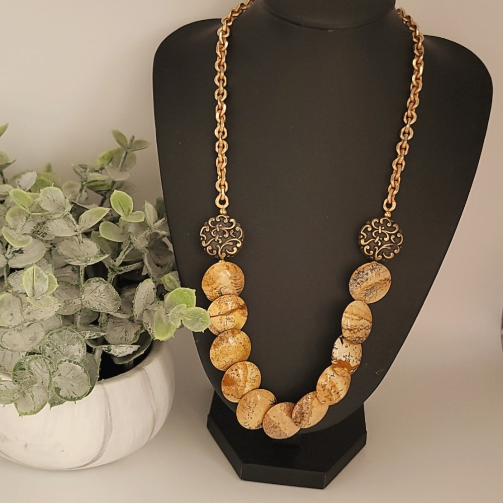 ST JOHN DISC NECKLACE